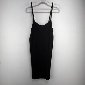 Society 212 Knit Slip Dress Size XL Bodycon Classic Feminine Goth